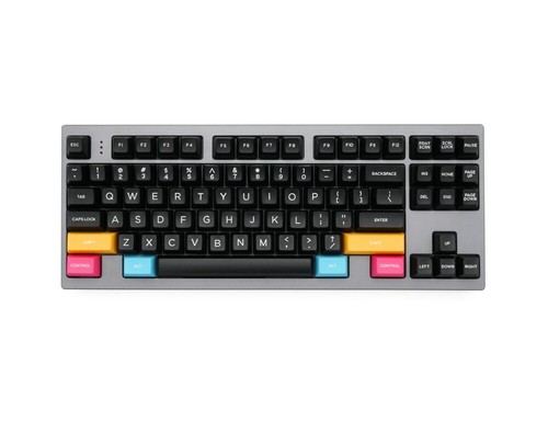 DOMIKEY SA ABS DOUBLESHOT KEYCAP SET WOB WHITE ON BLACK SA MX STEM ALL IN ONE - Picture 3 of 9