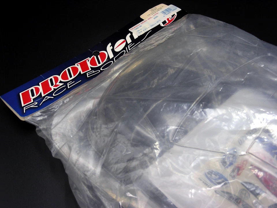 Vintage Protoform 1/10 NITRO 200mm MAZDA ZOOM 6 Body & Decal Sticker Set NEW NIP - Image 4 of 4