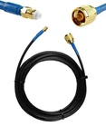 N male to FME female extension lead cable H155PE Low Loss 3 meters