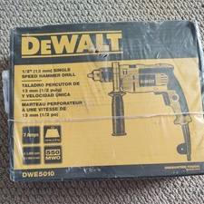 NEW DEWALT DW5010 - 1/2" Single Speed Corded Hammer Drill... FREE S H Sealed