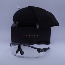 New Oakley OO9208 920813 Steel/Clear Black Photochromatic Iridium 138-0-128 S...
