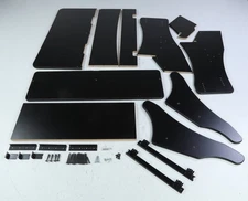 RAB Audio ProRak LS840 Studio Desk Black Trim