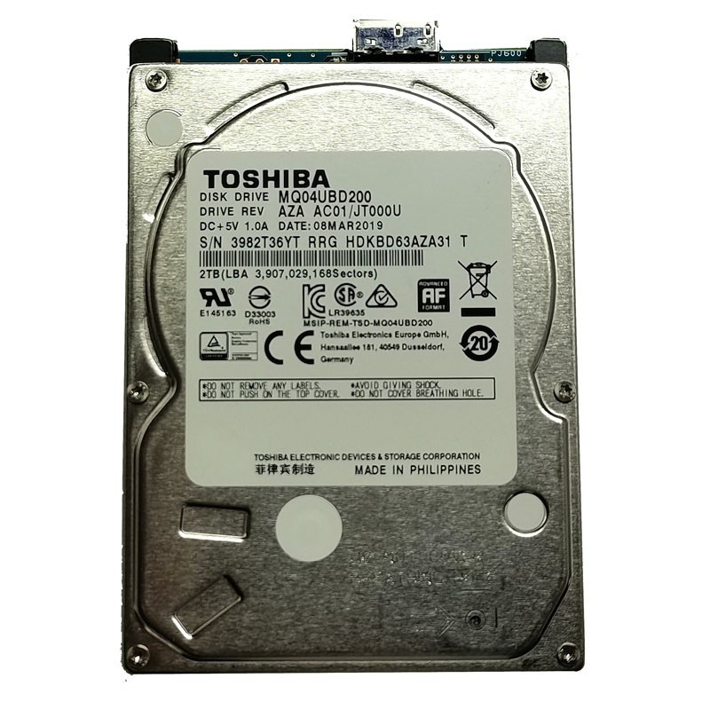 ✨4個セット✨HDD 2000GB✨大容量2TB✨2.5インチ✨11-02 Amazon.com: Toshiba HDWL120XZSTA L200 2TB Laptop PC Internal Hard
