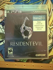 Resident Evil 6 Walmart Edition Playstation 3 PS3 - Tested, Works