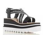 Stella McCartney Women’s Strappy Logo Platform Wedge Sandals Slip-On 8.5 — photo 6