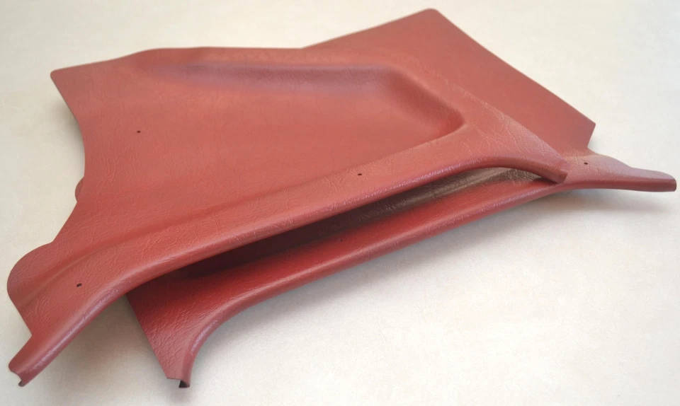 New 1960-1964 Ford Galaxie Red Kick Panels, 1961 1962 1963 Mercury, 1960 Edsel - Image 2 of 4