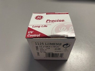 GE Precise MR16 Lamp - Q71W MR16 - 15 Degrees 12v 71W - New in Box