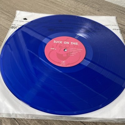 PRIMUS - SUCK ON THIS (BLUE) VINYL LP NO SLEEVE