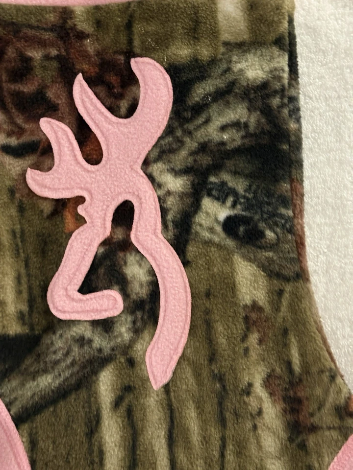 Medias de Navidad Browning con un ciervo pardo rosa y diseño camuflaje nuevas con etiquetas Foto 3 de 3