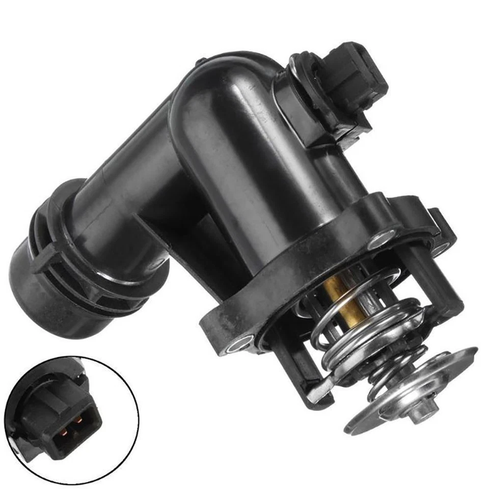 1X Coolant Thermostat 11531436042 11531437085 For BMW 3 Series E46 5 Series E60 - Image 4 of 4