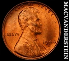 1940-S Lincoln Wheat Cent - Red Choice Gem Brilliant Unc  No Reserve  #G7911