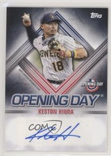 2021 Topps Opening Day Opening Day Keston Hiura #ODA-KH Auto 0m4q