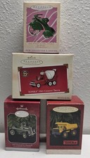 Hallmark Keepsake Ornaments 1990s Cartruckbike Lot Of 4 Ex Condition Hallmark Keepsake Ornaments 1990s Cartruckbike Lot Of 4 Ex Condition