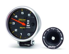 Autometer 6806 Pro-comp Tachometer 5 6k Rpm Diesel Pedestal Wpeak Memory
