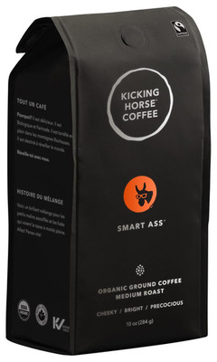 Smart Ass Coffee, Medium Roast, Organic, Fairtrade, 6 Pack