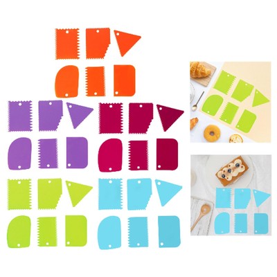 6x Kuchen glatterer Glasur Kuchen glatter Küche Gadgets Keramikwerkzeuge