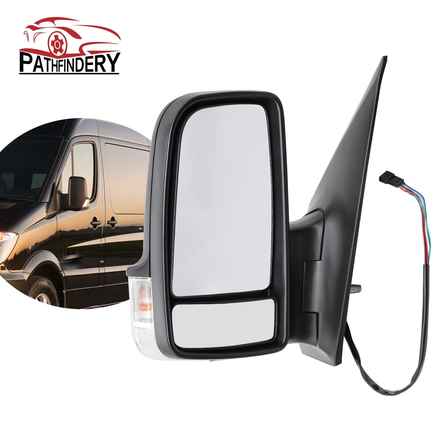 Fit for Mercedes Van Hand Sprinter 2500 3500 68009989AA Mirrors Driver Left Side