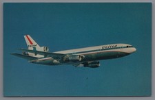 Vintage United Airlines DC-10 Airplane Postcard Fly the Friendly Skies
