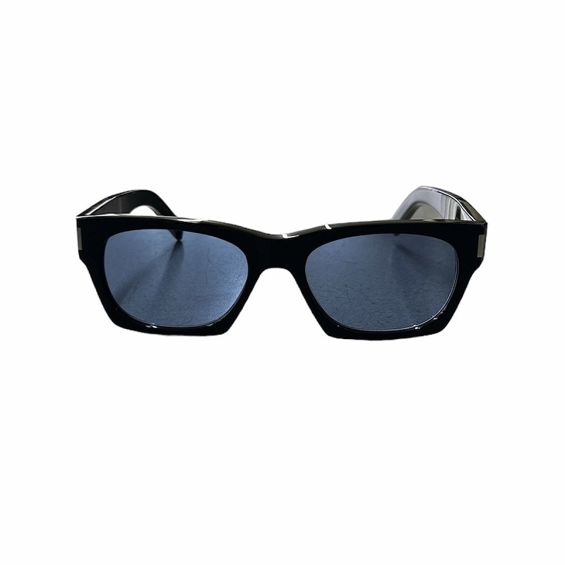 Occhiali da sole Saint Laurent Paris Sl 402 011 nero blu uomo donna