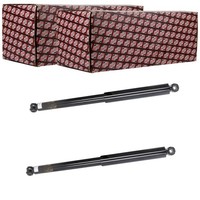 2X Ashika Gasdruck StoßDÄMpfer Satz Hinten Passend FÜR Mitsubishi L200