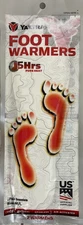Yaktrax Foot Warmers Five Hours Long Lasting Heat Dual Insole Style Warmer White