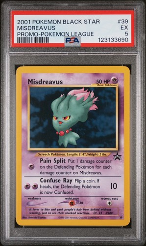 Misdreavus graded PSA 5 for sale on eBay