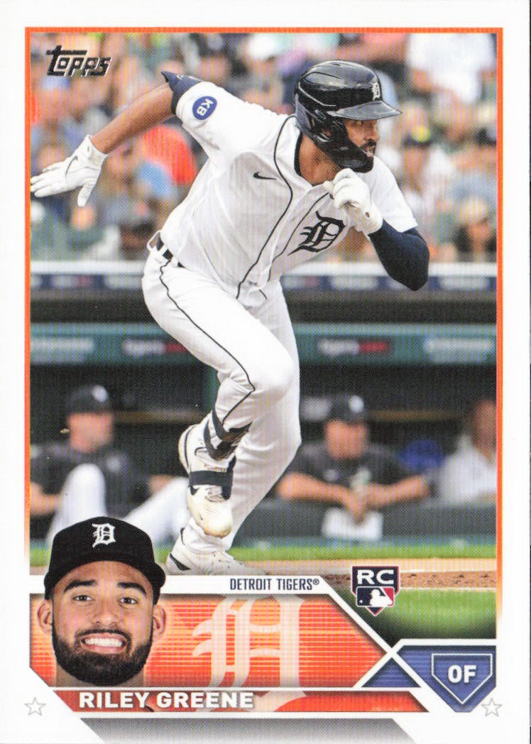 2023 Topps #31 Riley Greene Rookie Variations