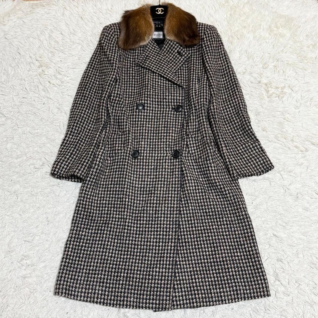 Max Mara SPORTMAX  Houndstooth Pattern Chesterfie… - image 2