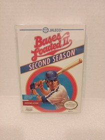 Bases Loaded II: Second Season (Nintendo NES, 1990) Complete CIB