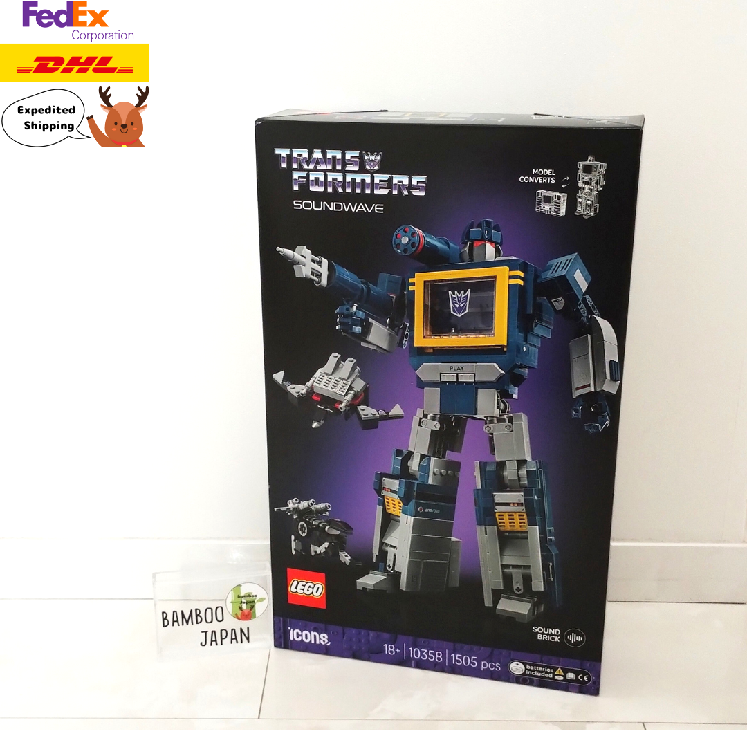 LEGO 10358 ICONS Transformers: Soundwave 1505 pcs | eBay