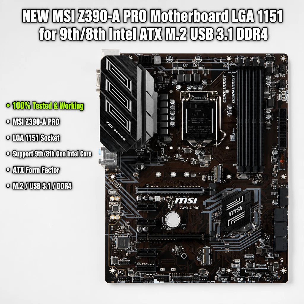 MSI Msi Z390-A Pro Computer Motherboards for sale - eBay