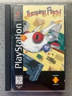 JUMPING FLASH! SONY PLAYSTATION PS1 W/ LONGBOX CASE, MANUAL, & FOAM MINT DISC