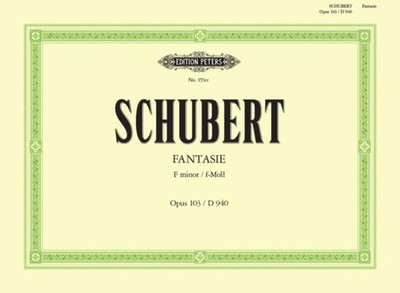 FANTASIA IN F MINOR OP 103D940 by FRANZ SCHUBERT Paperback Self Help Business