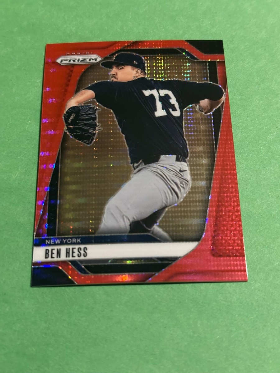 2025 Panini Prizm - Ben Hess #260 Red Pulsar Prizm /399 | eBay