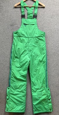 Nevica Ski Salopettes grün 80er Jahre Gorpcore Latzhose Gr. 40M Recco 