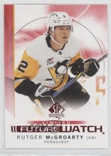 2024-25 SP Authentic Future Watch Limited Red Rutger McGroarty #165 19r4