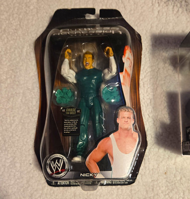JAKKS Pacific WWE Ring Rage Series 22.5 Nicky Action Figure 2006 Age 12+