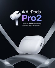    AirPods Pro 2 Wireless Active Noise Cancelling Earbuds Magsafe   