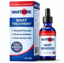 Warticide Fast-Acting Wart Remover - Plantar and Genital Wart Removal, Attacks