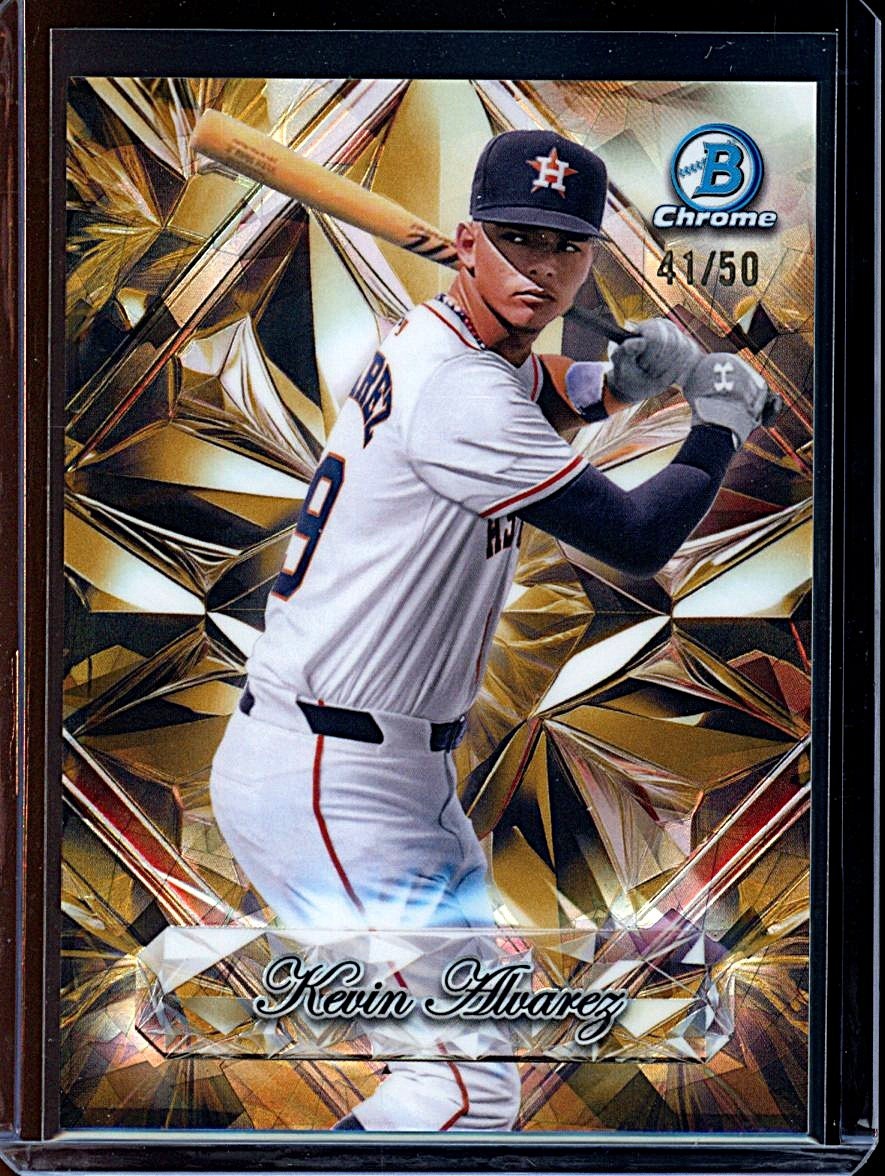 2025 Bowman Chrome Kevin Alvarez Sapphire Selections Gold #41/50