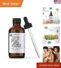 Organic Black Seed Oil in 4oz Glass Bottle - Ethically Sourced  Bottled