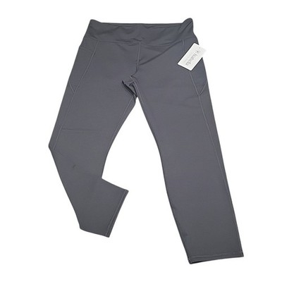 Isabella Pull On Leggings X-Large Size Black Active Wear High Waist Yoga Pants