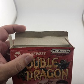 Double Dragon - Box Only - Nintendo Nes - Shrink - Authentic (No Game)