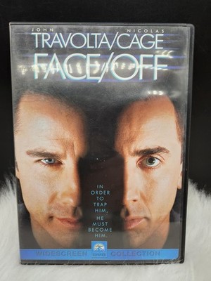 FACE/OFF DVD 1997 Widescreen Collection John Travolta Nicolas Cage John Woo