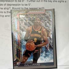 Topps 2025-26 Holiday Jalen Williams #H91 Oklahoma City Thunder Basketball Card