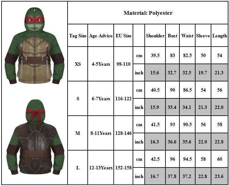 PONY Felpa con cappuccio zip motivo personaggio cartoni animati bambino ragazzo ragazza cappotto