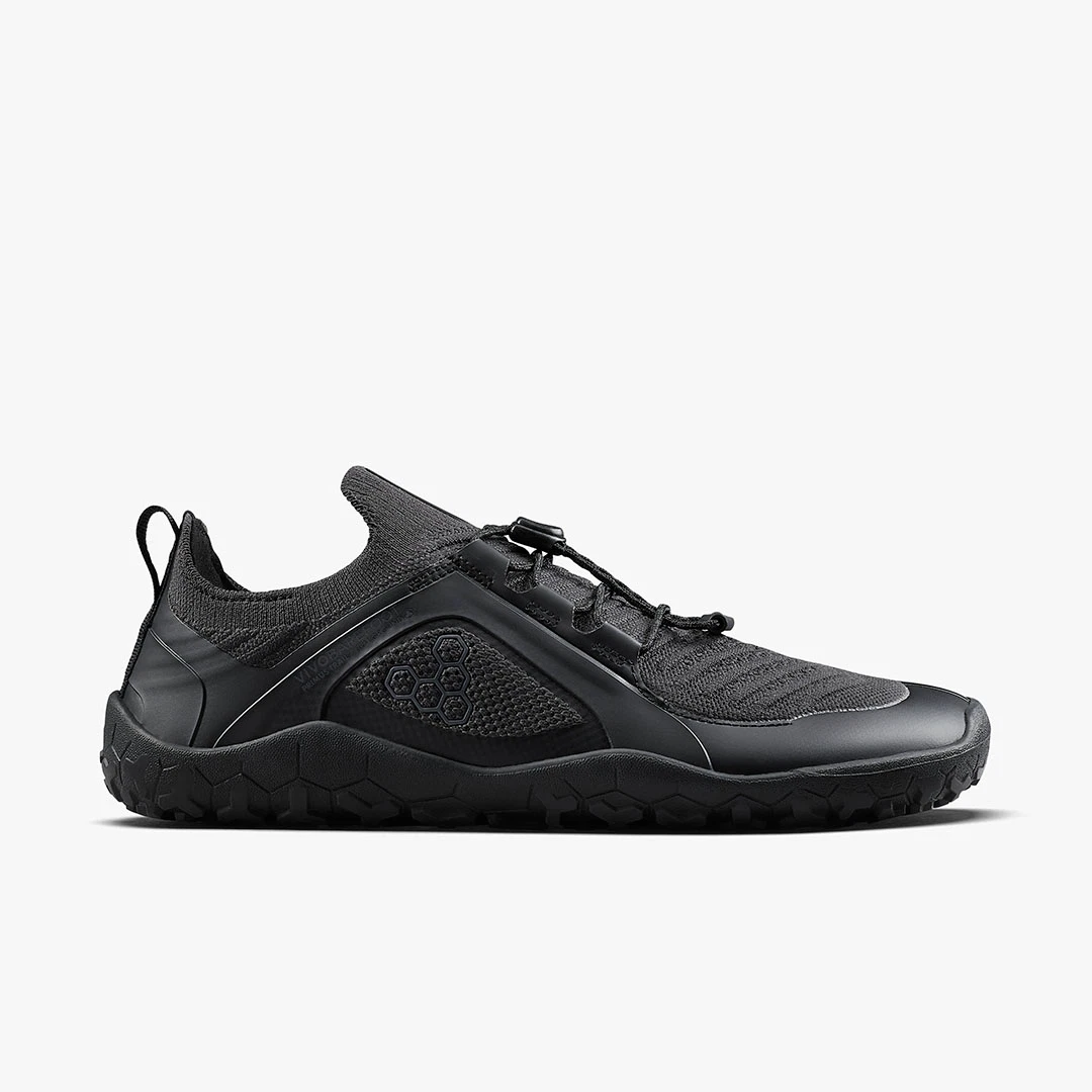 NEW Vivobarefoot Primus Trail Knit FG Womens in Obsidian