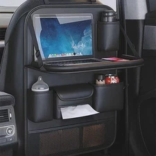 Car Seat back Storage Organizer Bag Universal Leather Multifunction Storage Box