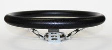 Chevelle Nova Camaro Impala Black Chrome Steering Wheel Blackred Cap 14 12