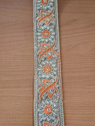Indian Floral Saree Border Trim INDIAN LACE - Picture 10 of 13